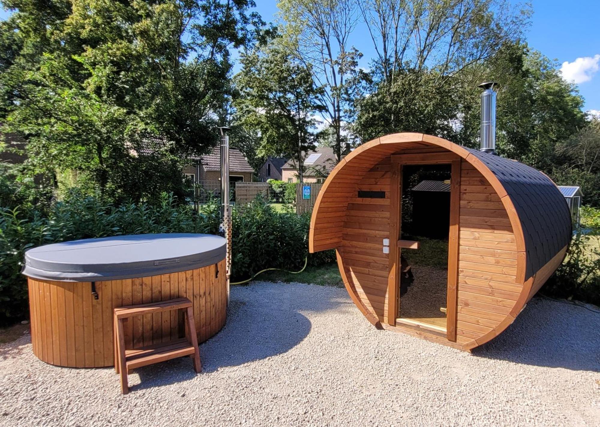 Evergreen Wellness Met Sauna & Hottub Ewijk Exterior foto